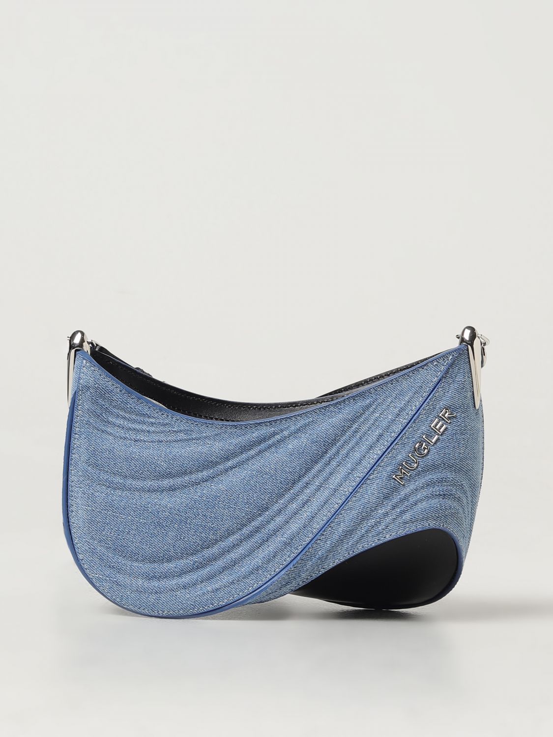 Mugler Handbag  Woman Colour Blue In 蓝色
