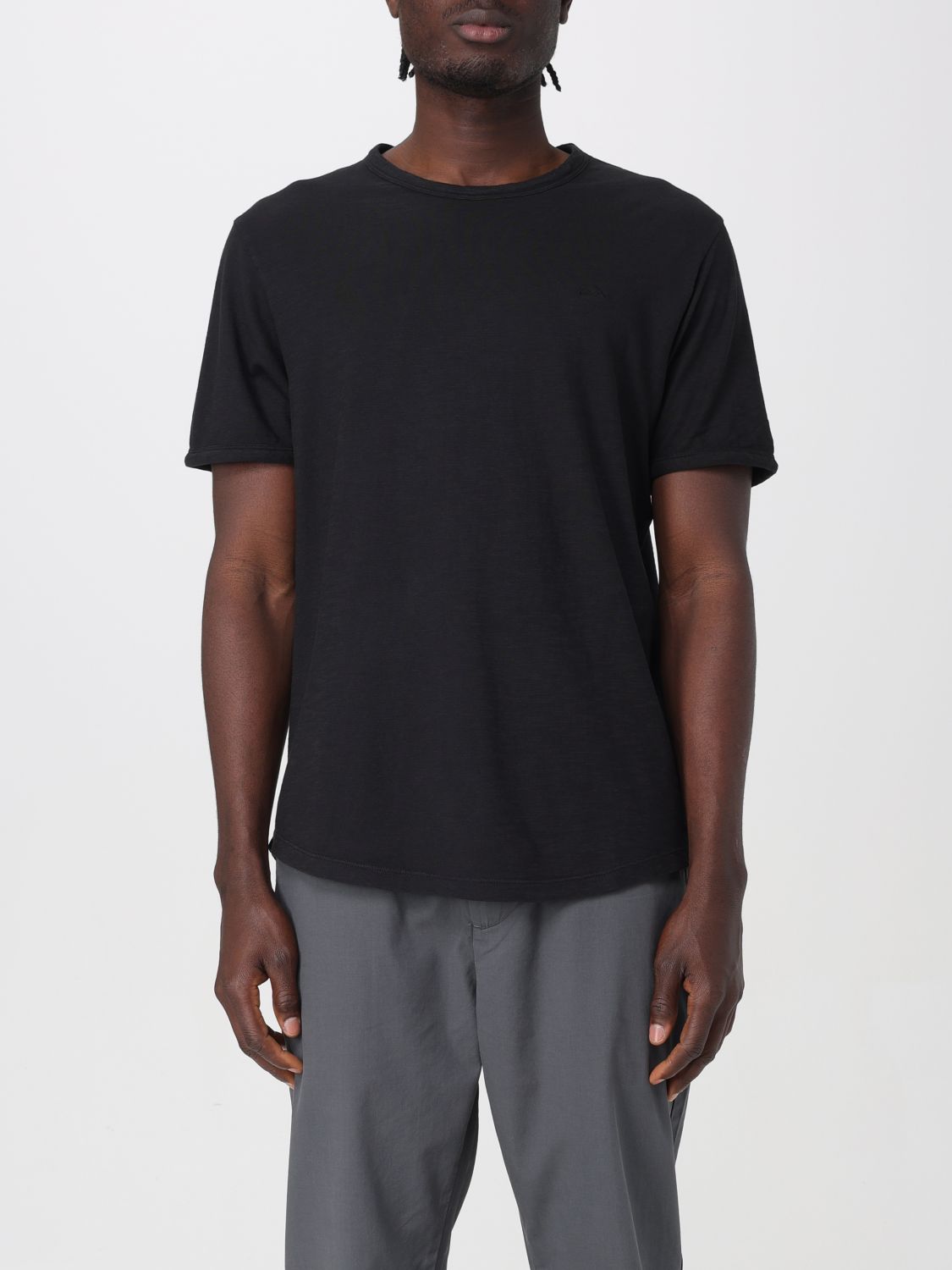 Shop Sun 68 T-shirt  Men Color Black
