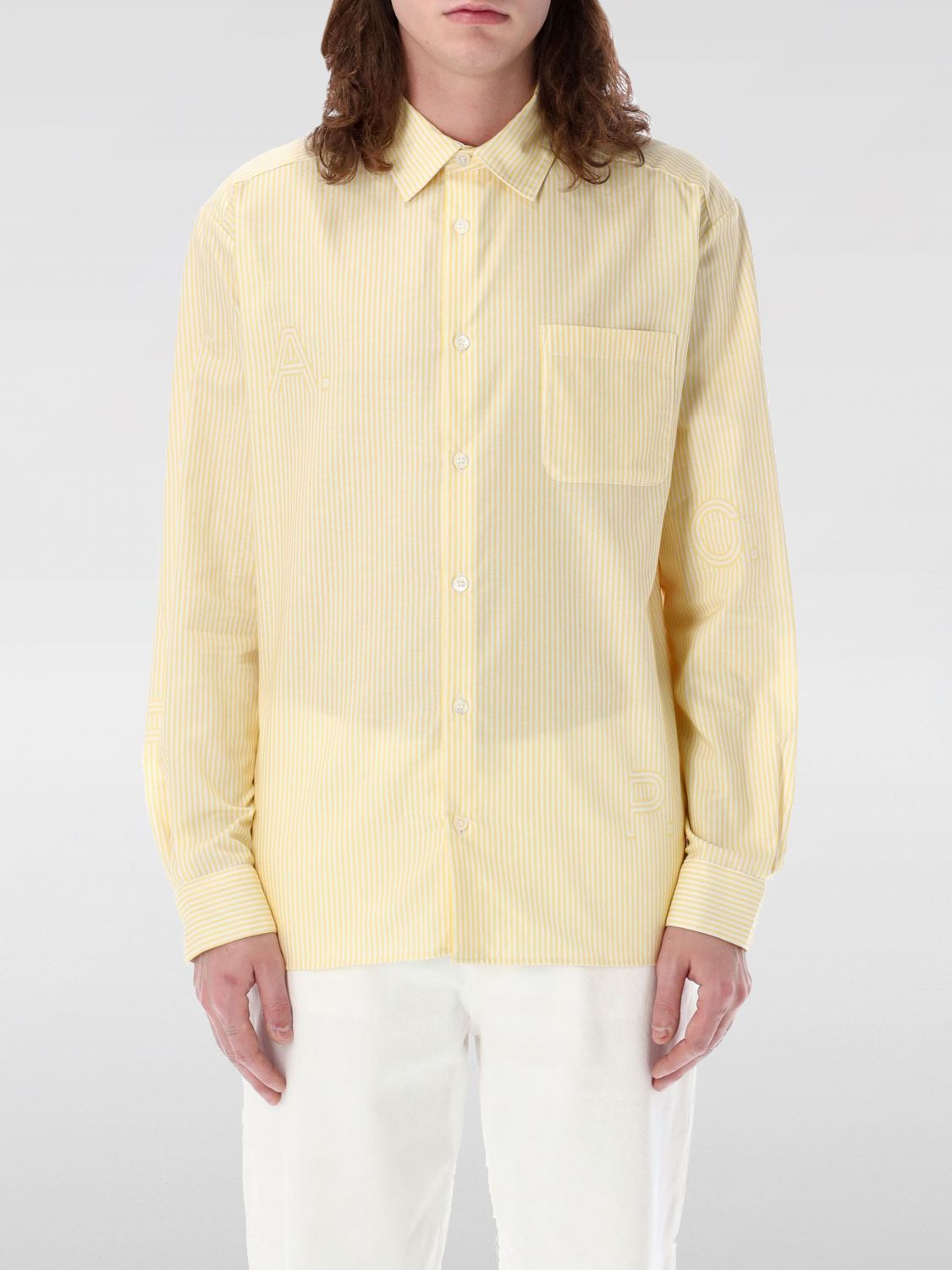 Apc Shirt A. P.c. Men Color Yellow