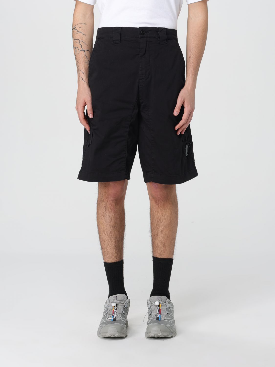 Short C. P. COMPANY Men color Black Short C. P. COMPANY Men color Black