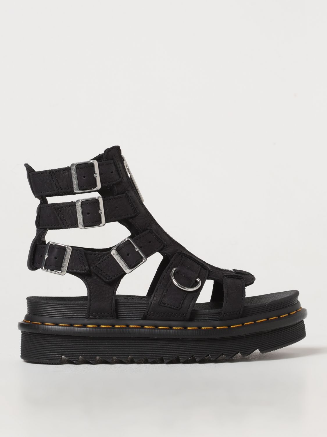Dr. Martens' Heeled Sandals Dr. Martens Woman In Charcoal