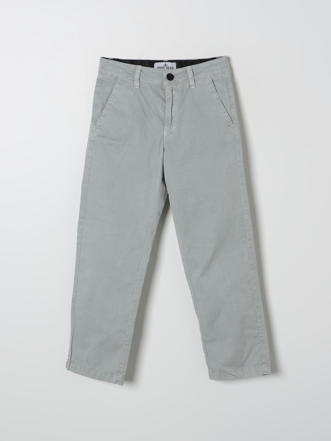 STONE ISLAND JUNIOR Hose Kinder Farbe Grau