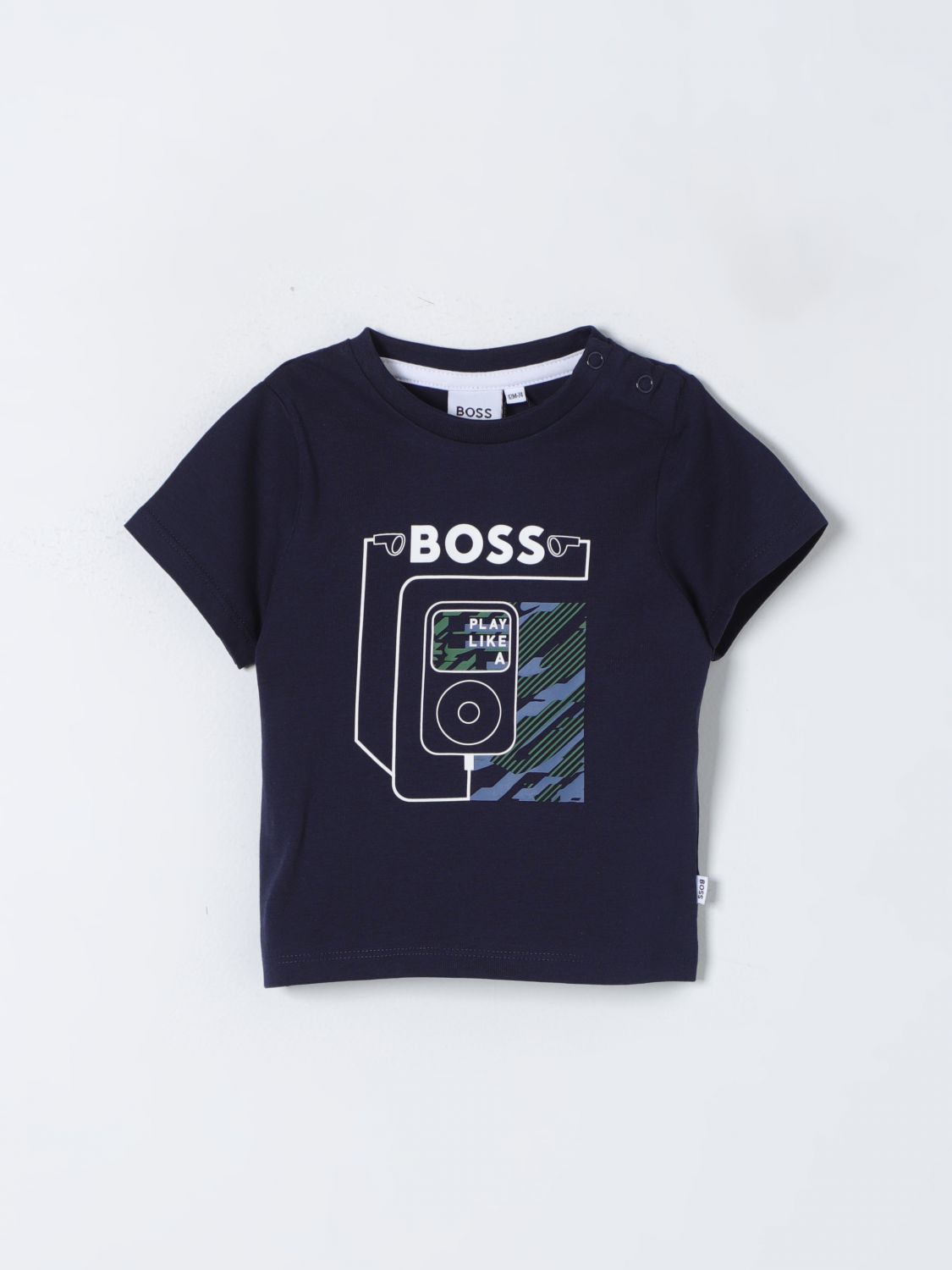 Shop Bosswear T-shirt Boss Kidswear Kids Color Blue