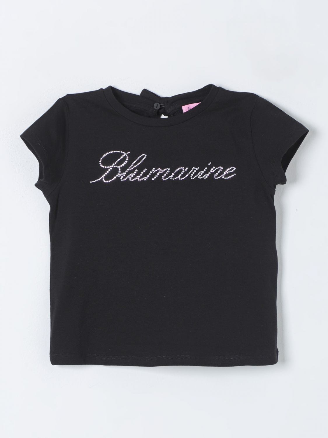 t-shirt miss blumarine kids colour black