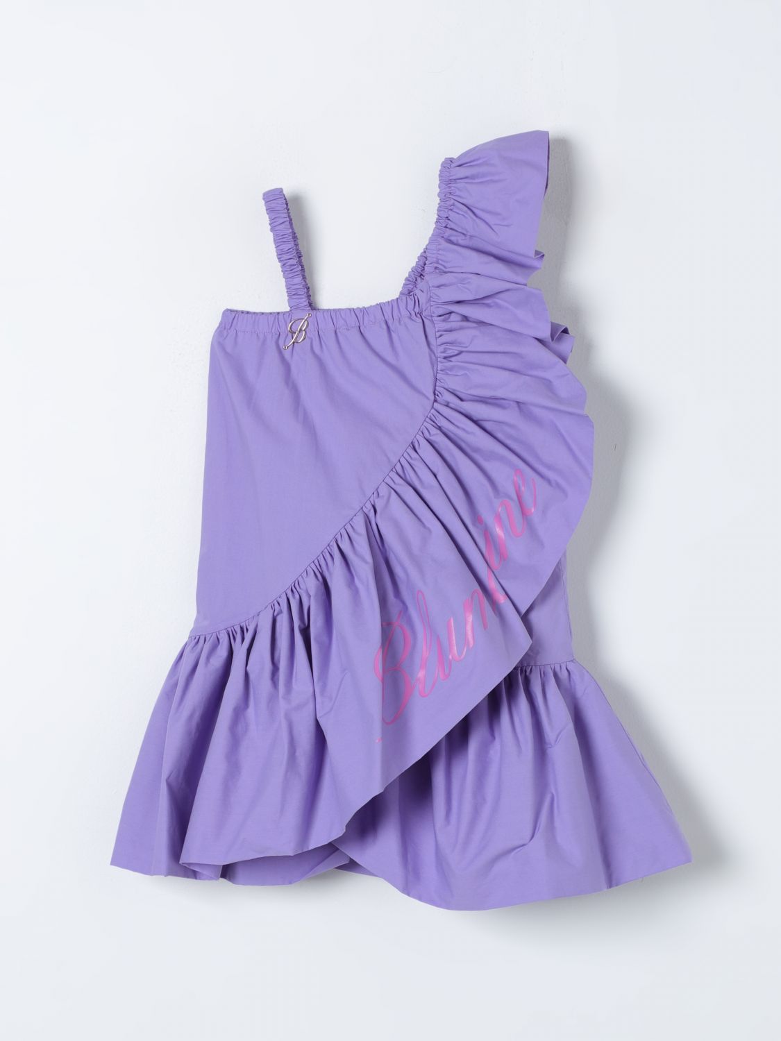 Shop Miss Blumarine Dress  Kids Color Lilac