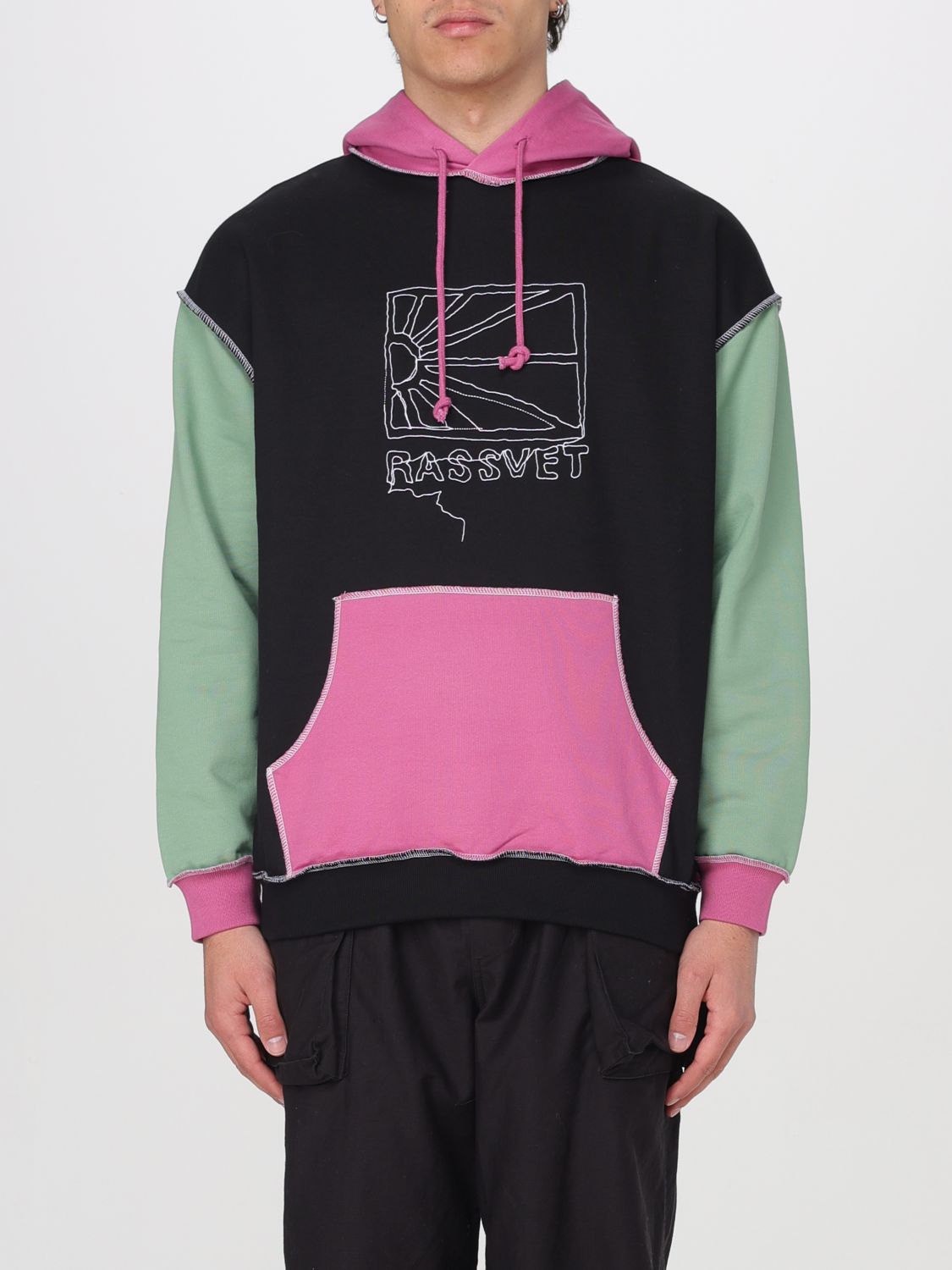 Shop Rassvet Sweatshirt  Men Color Black