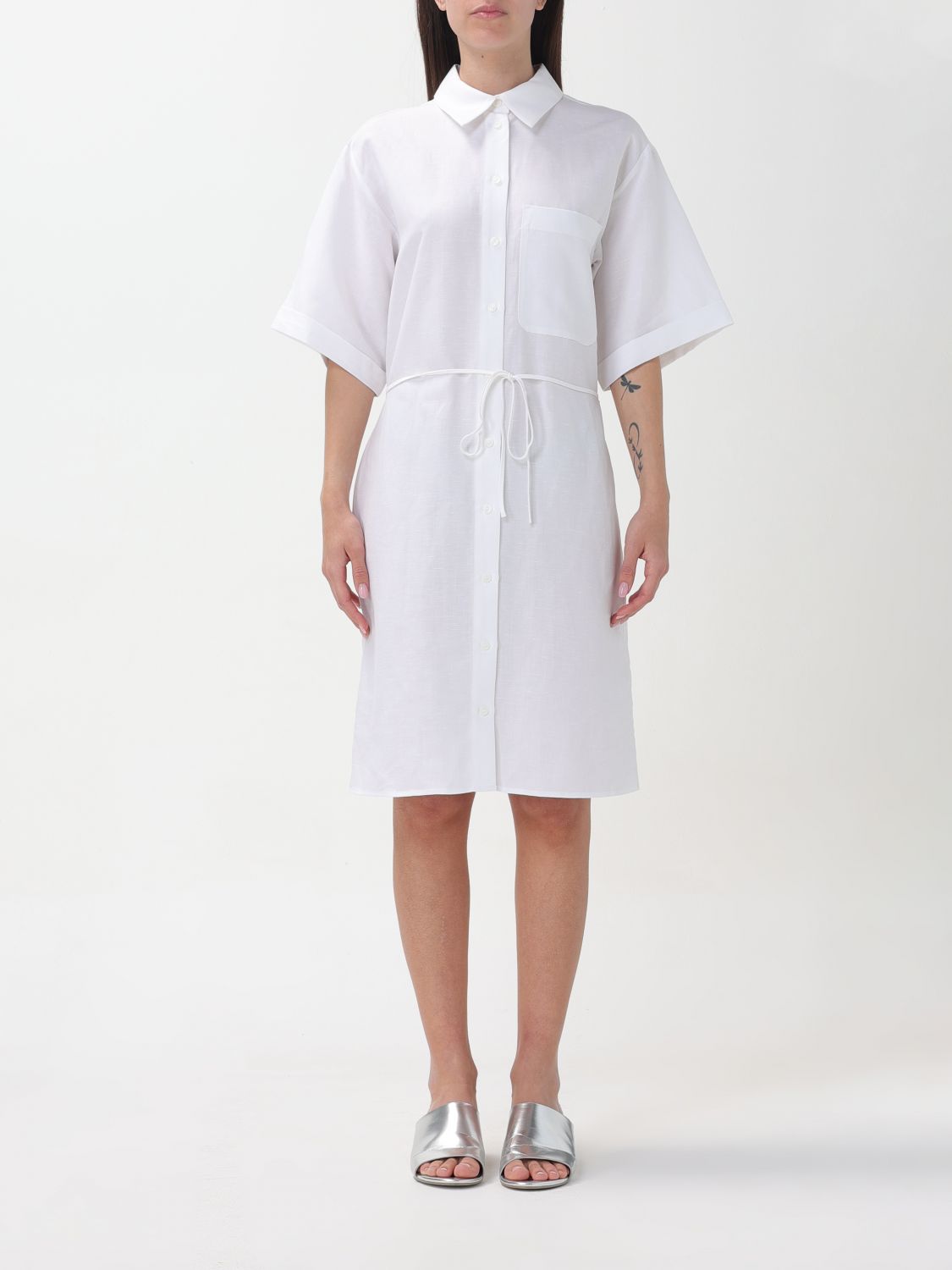 Calvin Klein Dress  Woman Color White