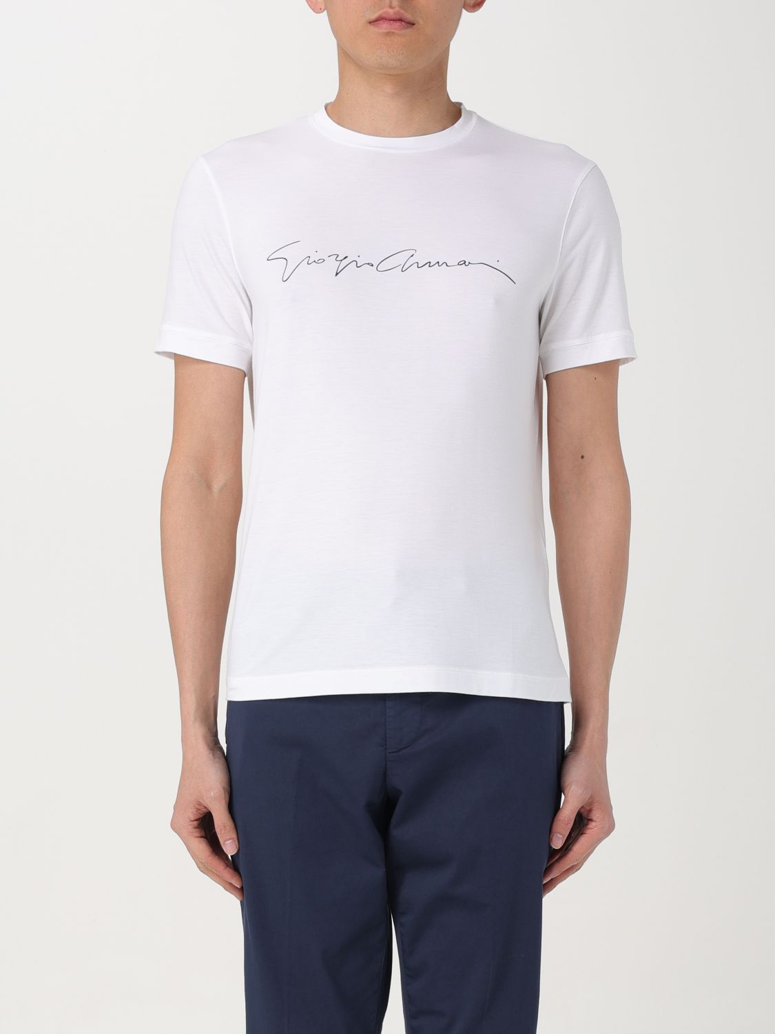 Giorgio Armani T-shirt  Men Color White