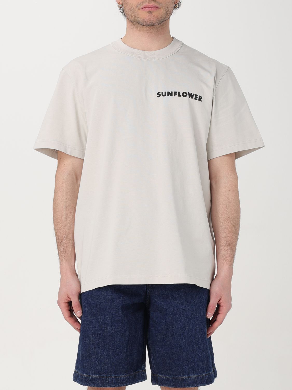 Shop Sunflower T-shirt  Men Color Grey