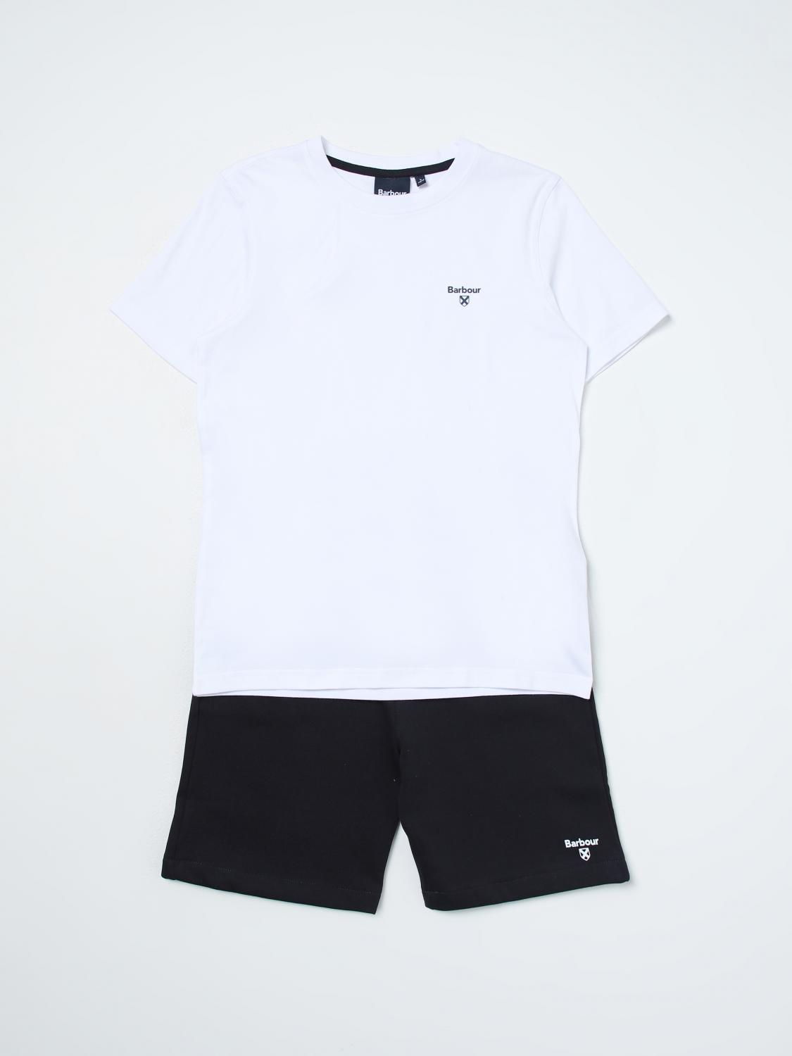 Barbour Clothing Set Kids Color White In White