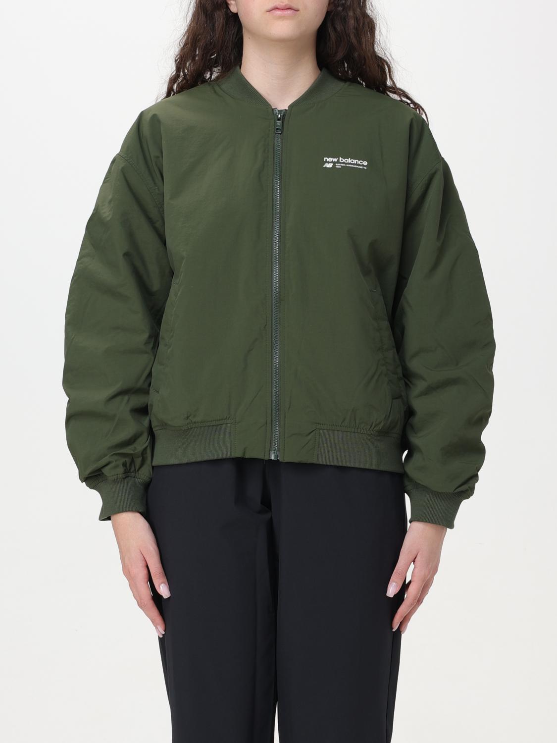 New Balance Coat  Woman Color Green