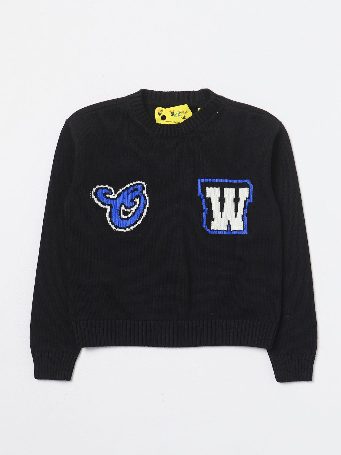 Off-white Sweater Off White Kids Kids Color Blue