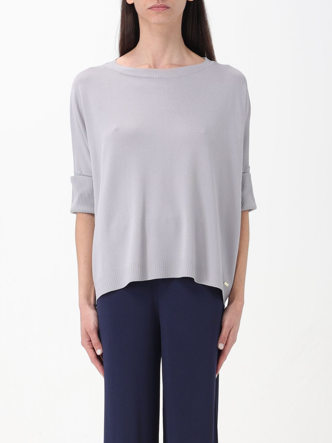 Kaos Sweatshirt  Woman Colour Grey