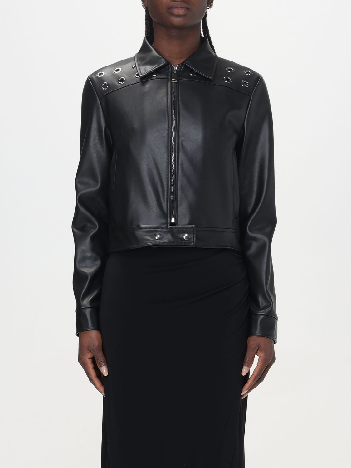 Kaos Coat  Woman Color Black