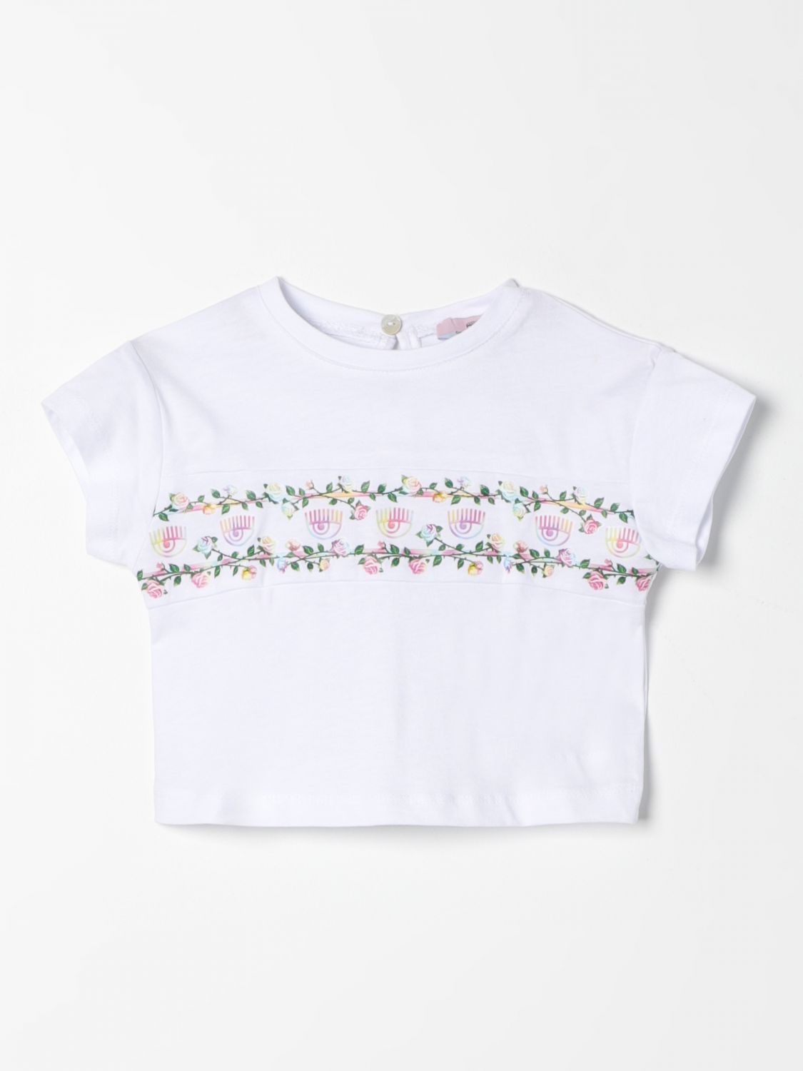 Chiara Ferragni Babies' T-shirt  Kids Colour White