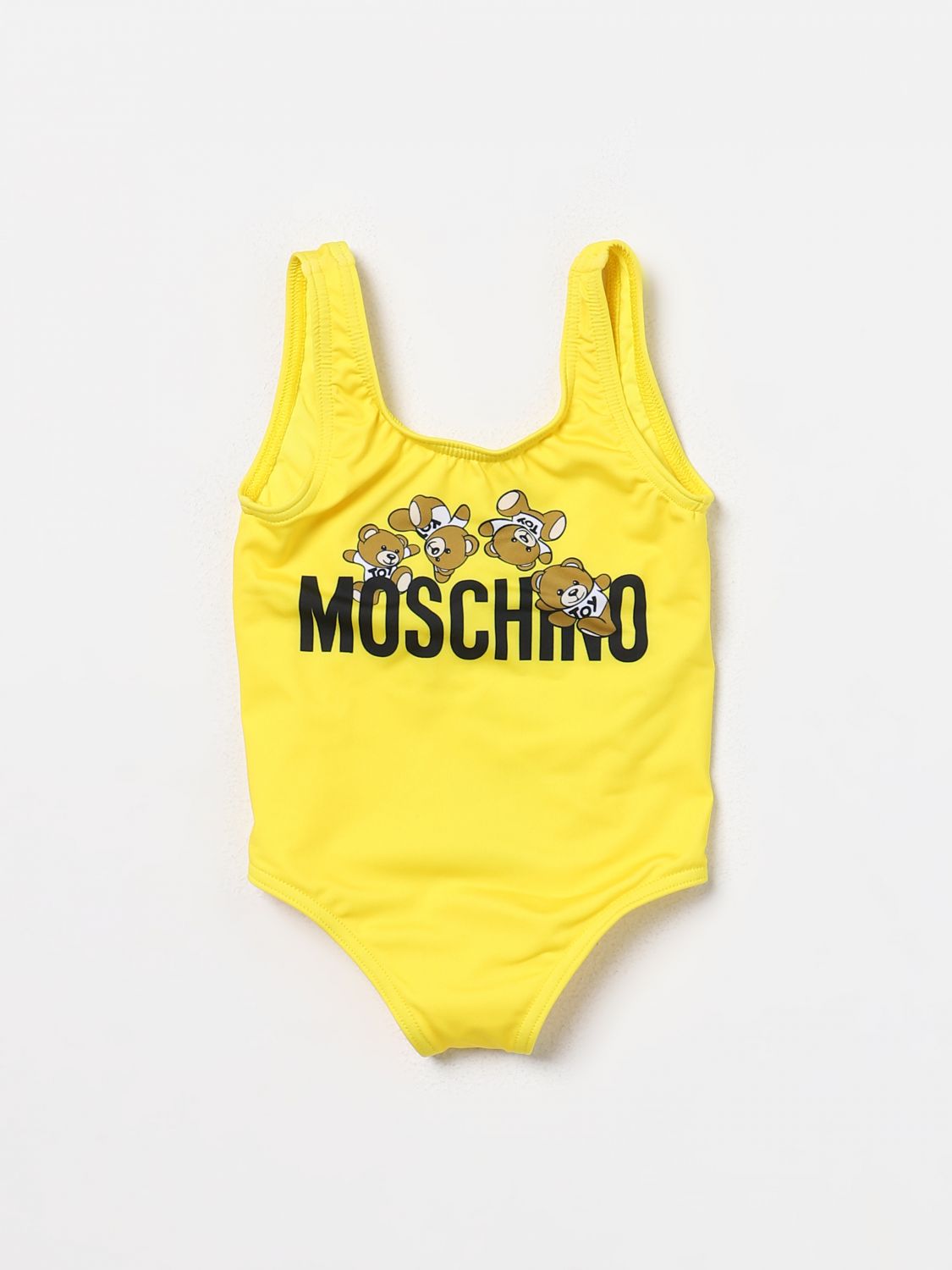 Moschino Baby Swimsuit  Kids Color Yellow