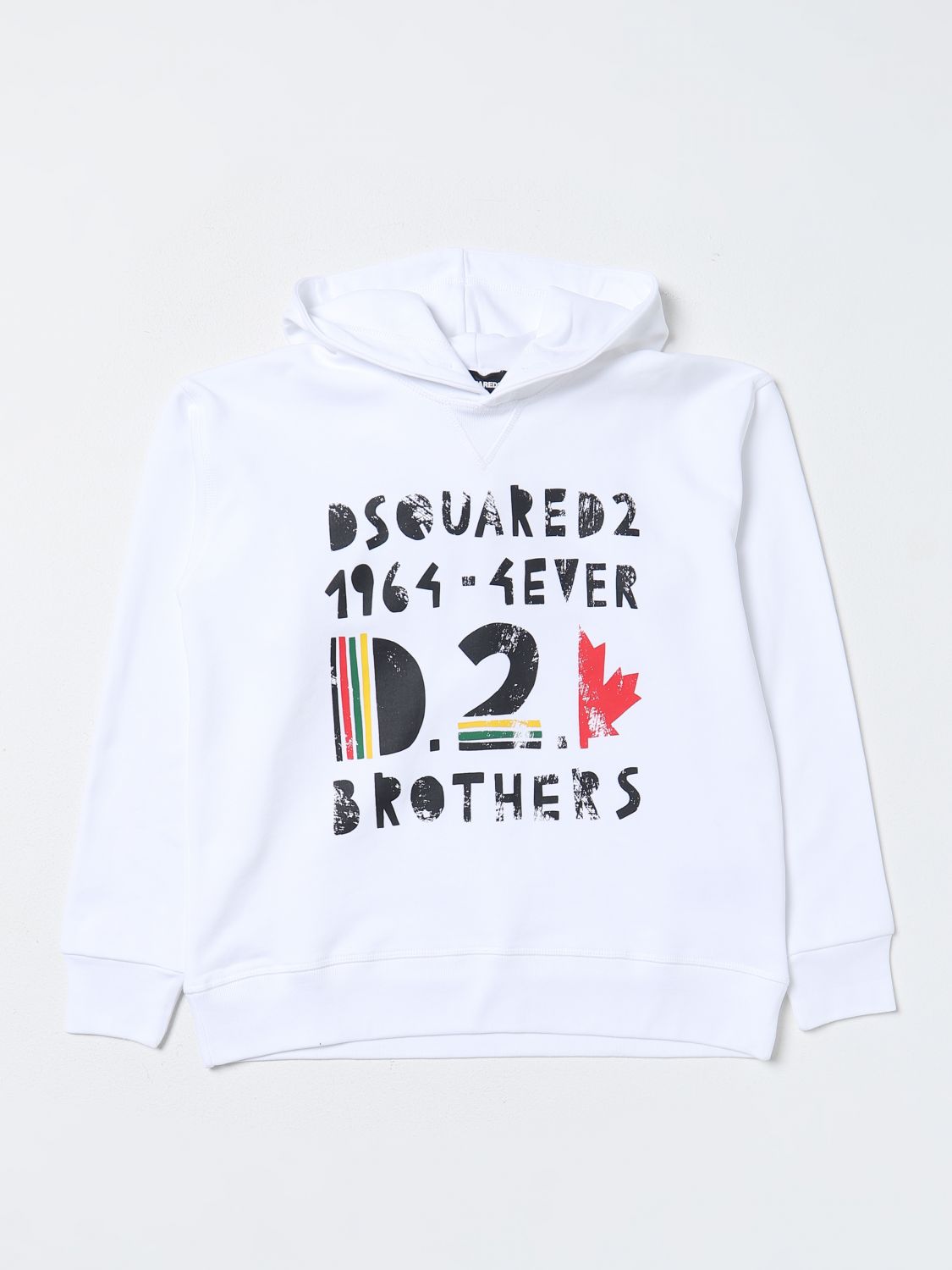 Shop Dsquared2 Junior Sweater  Kids Color White