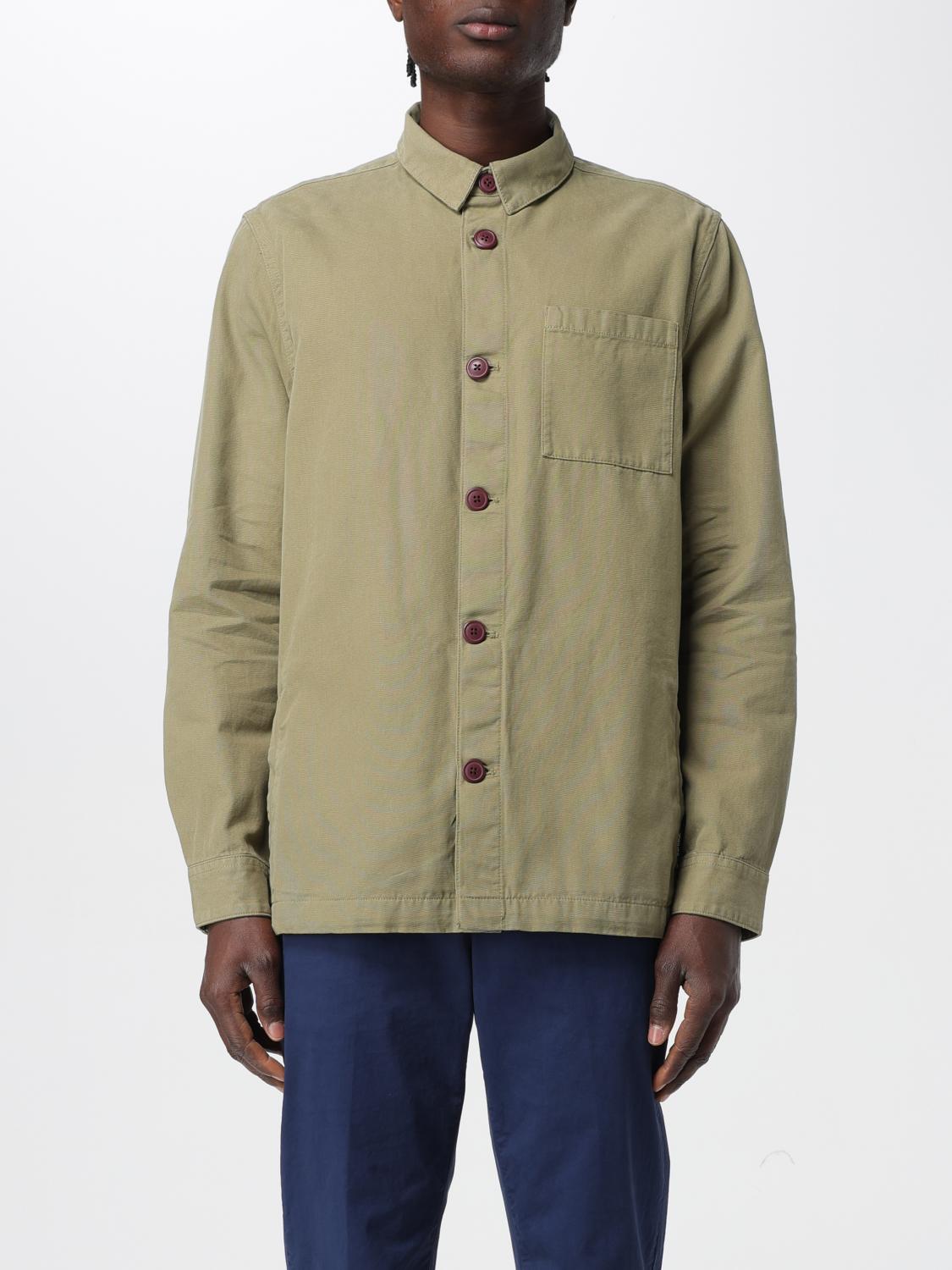 Barbour Washed Overshirt In Green