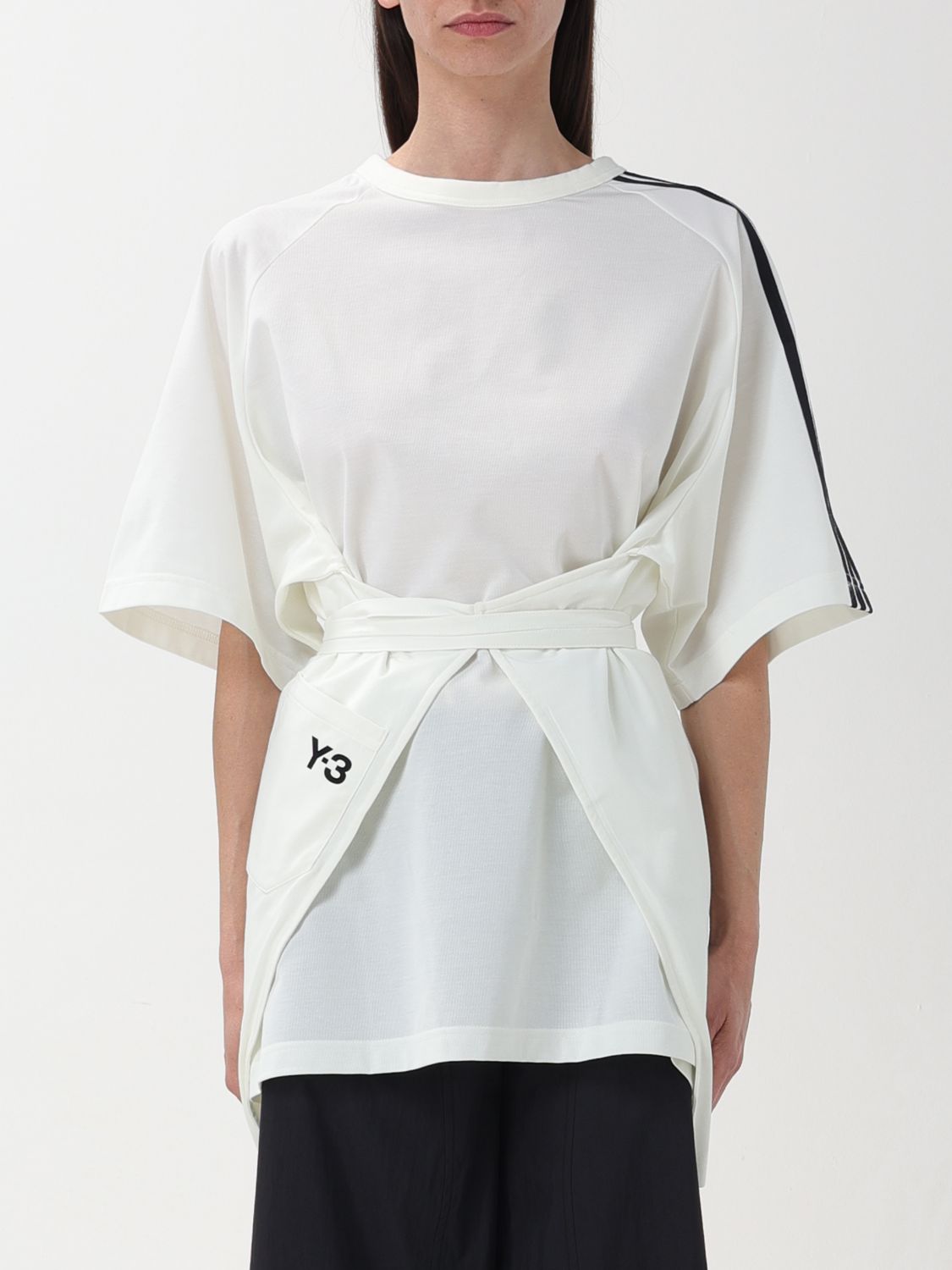 Shop Y-3 Shirt  Woman Color White