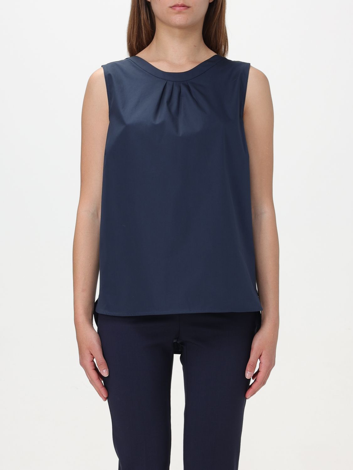 's Max Mara Top  Woman Color Blue In 蓝色