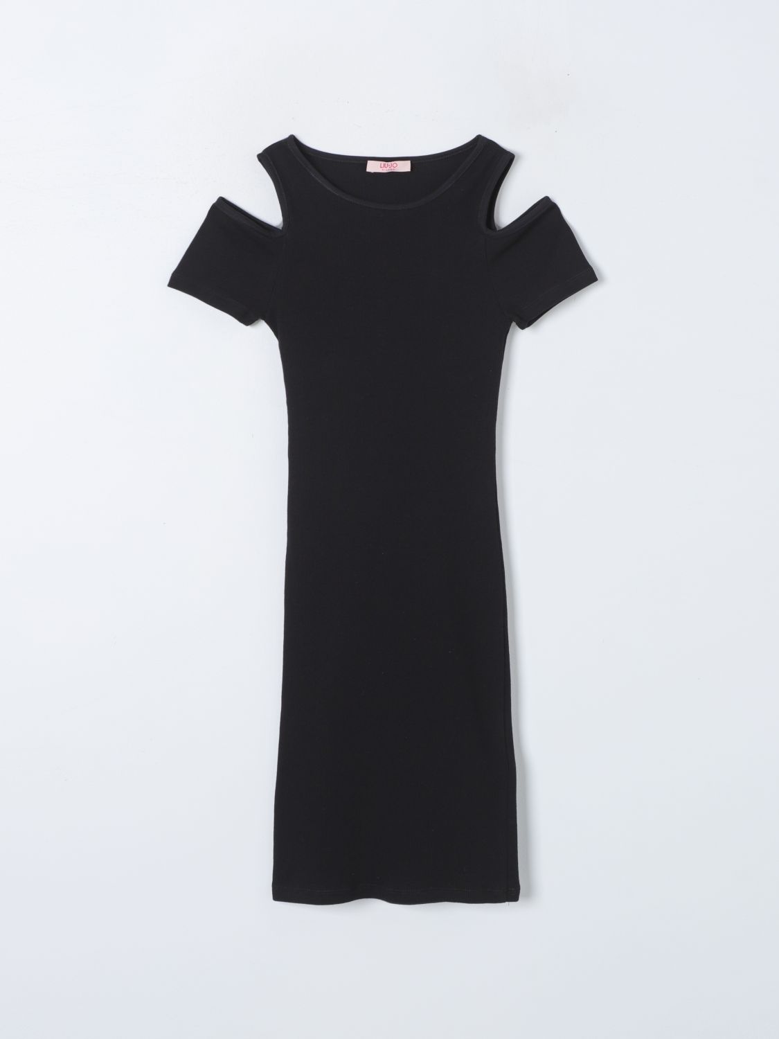 Shop Liu •jo Dress Liu Jo Kids Color Black