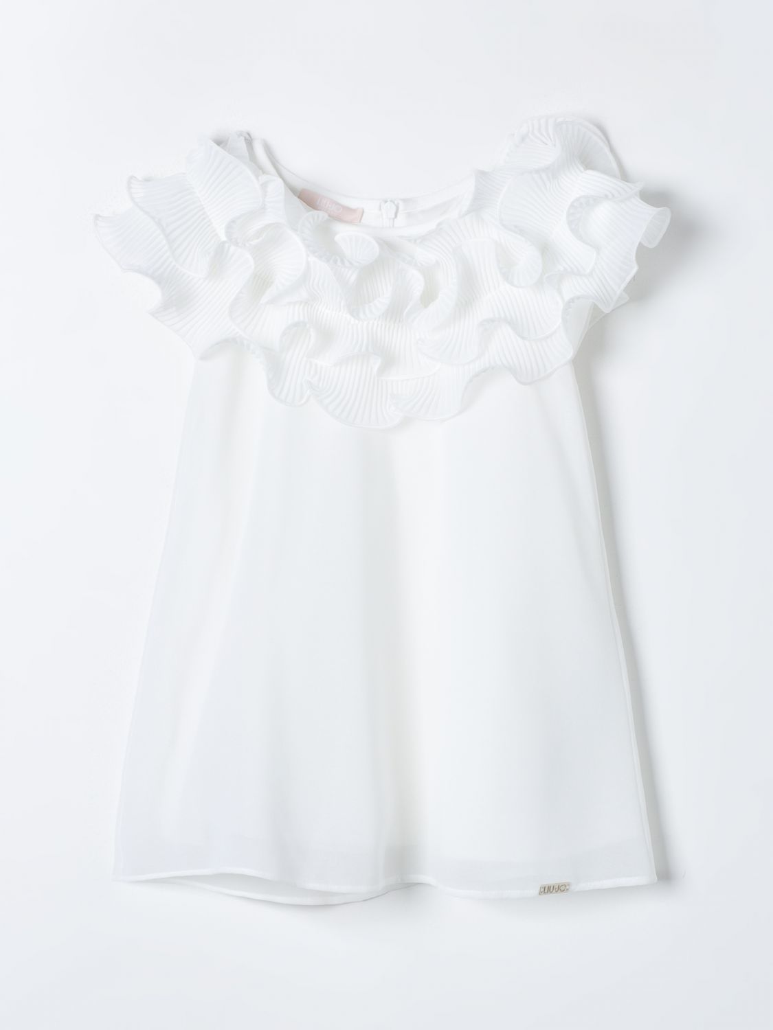 Shop Liu •jo Dress Liu Jo Kids Kids Color White