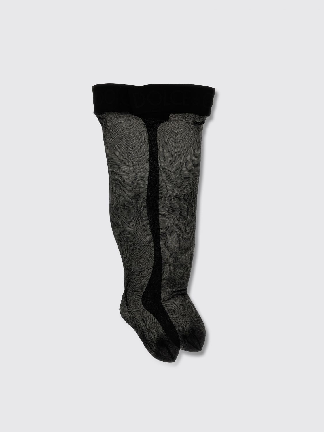 Shop Dolce & Gabbana Socks  Woman Color Black