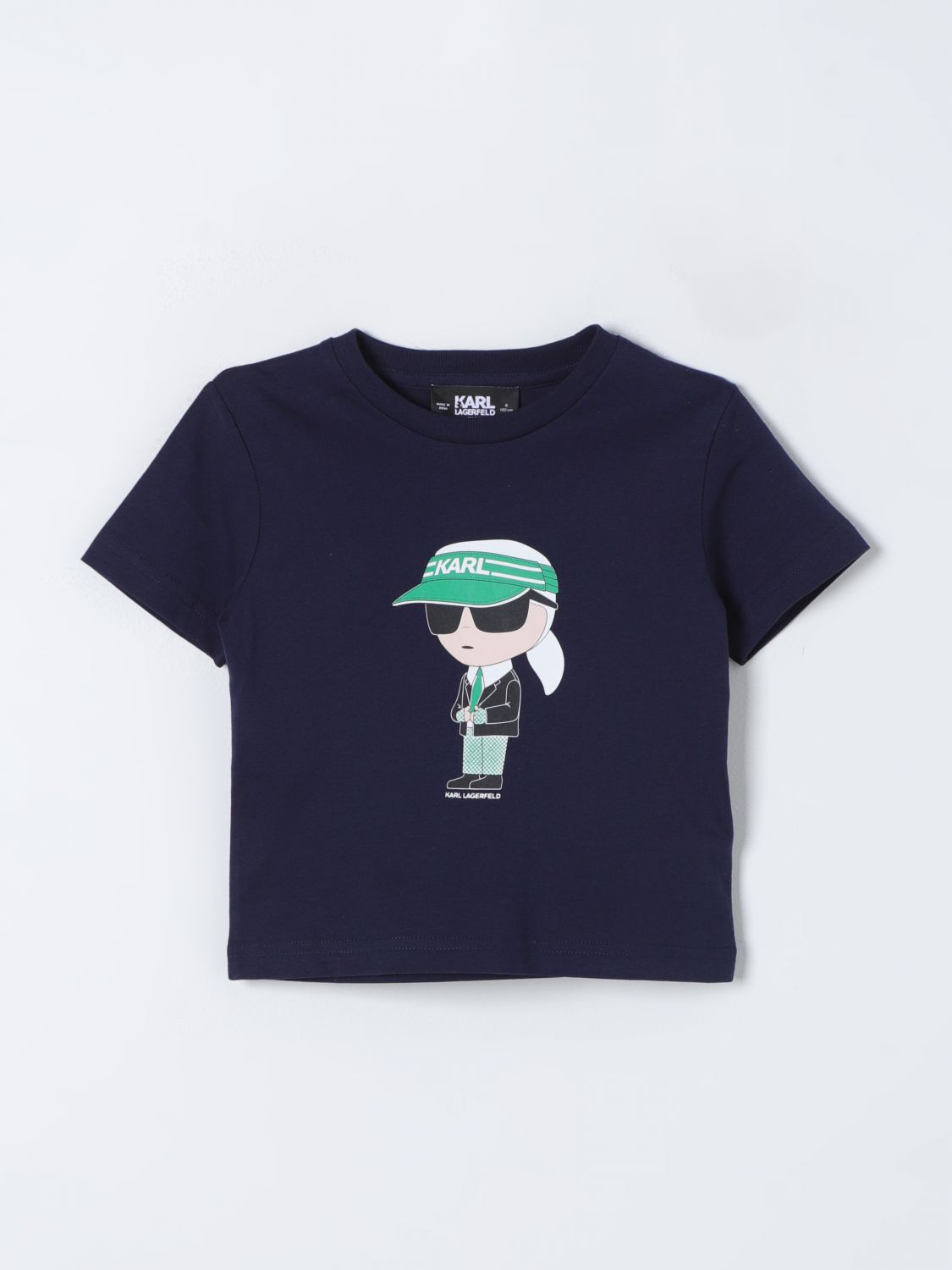 Karl Lagerfeld T-shirt  Kids Kids Color Violet