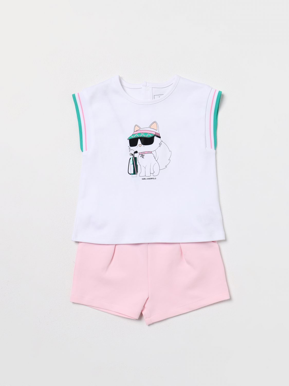 Karl Lagerfeld Babies' Romper  Kids Kids Color Pink