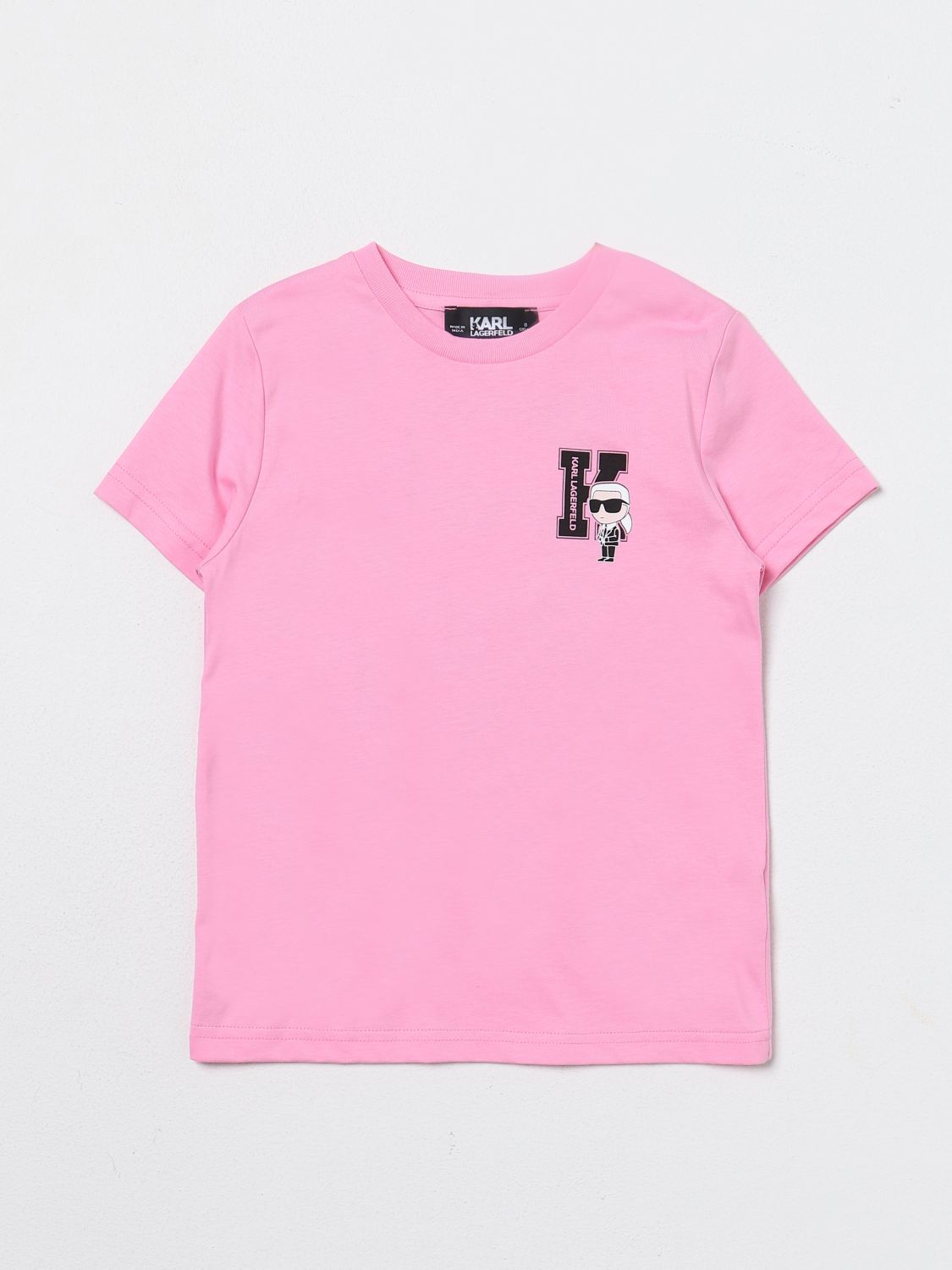 Karl Lagerfeld T恤  Kids 儿童 颜色 粉色 In Pink
