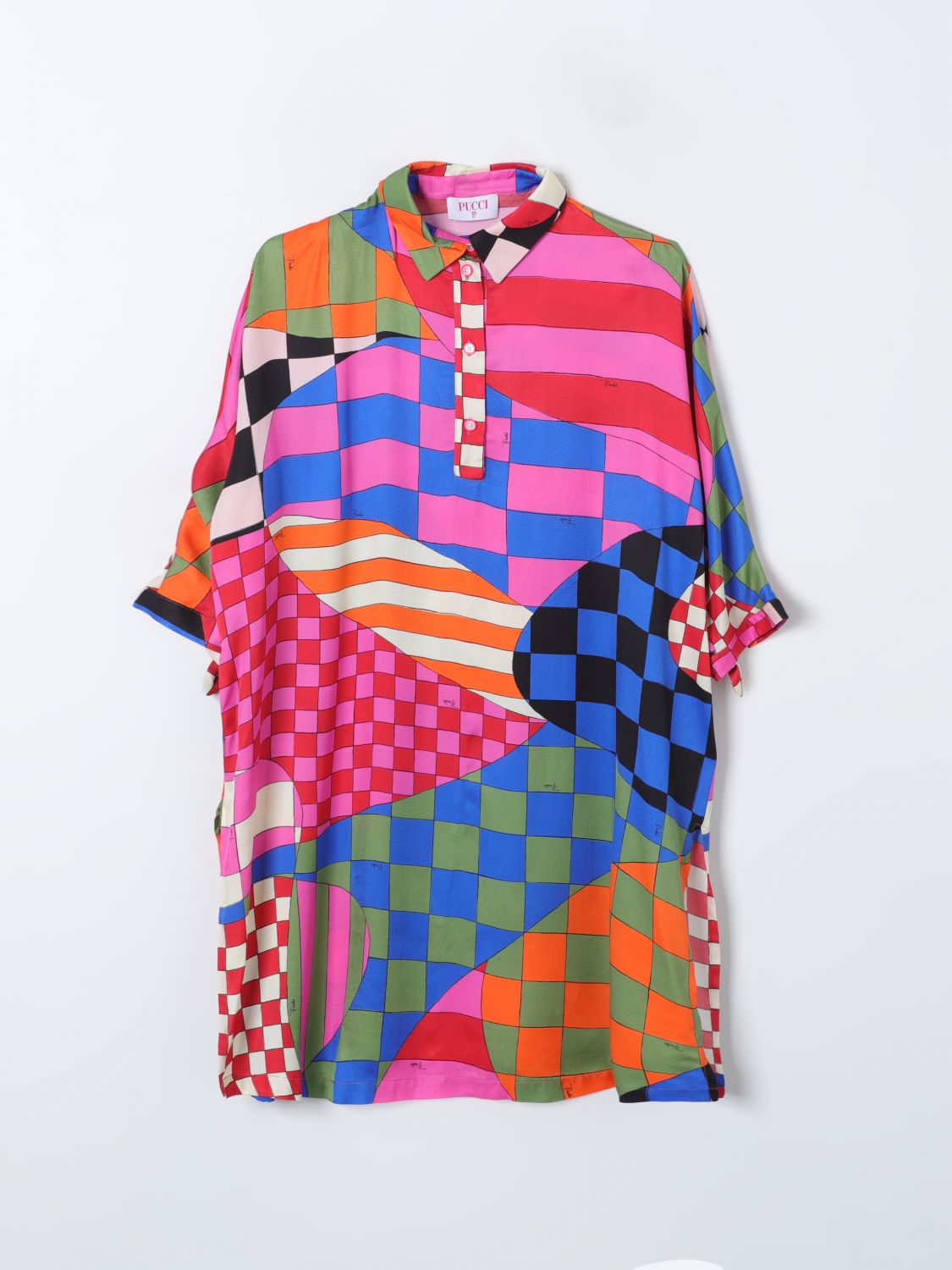 Emilio Pucci Junior Dress  Kids Colour Multicolor