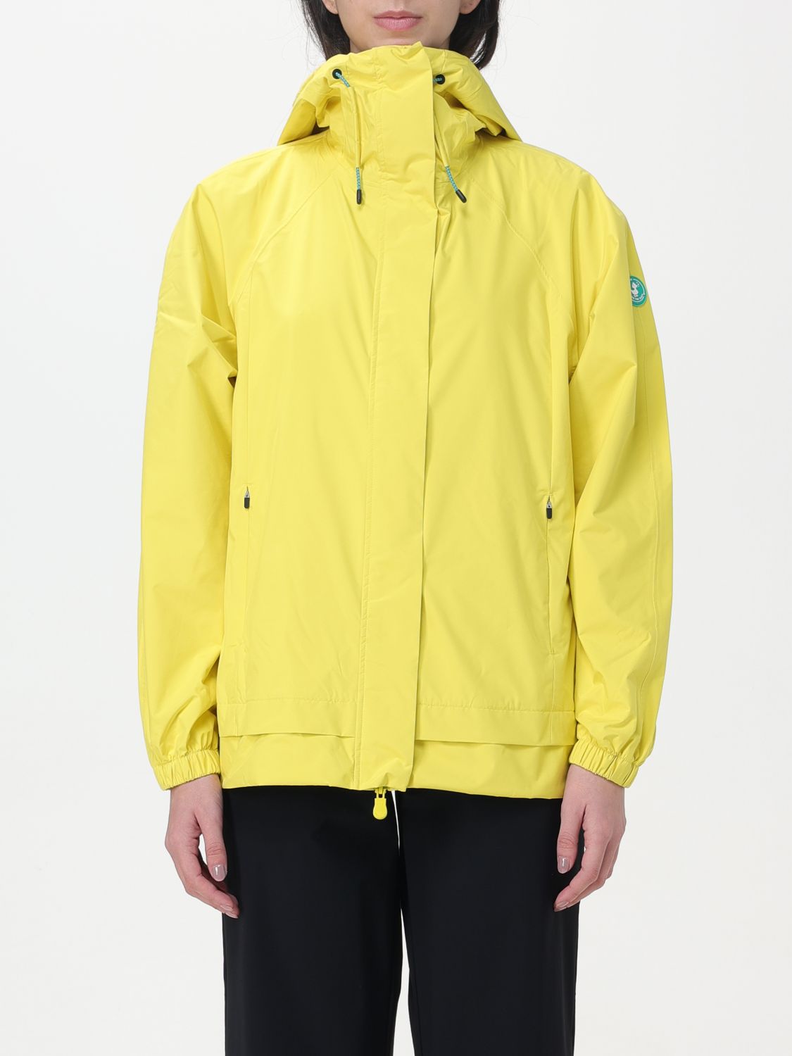 Save The Duck Jacket  Woman Color Yellow