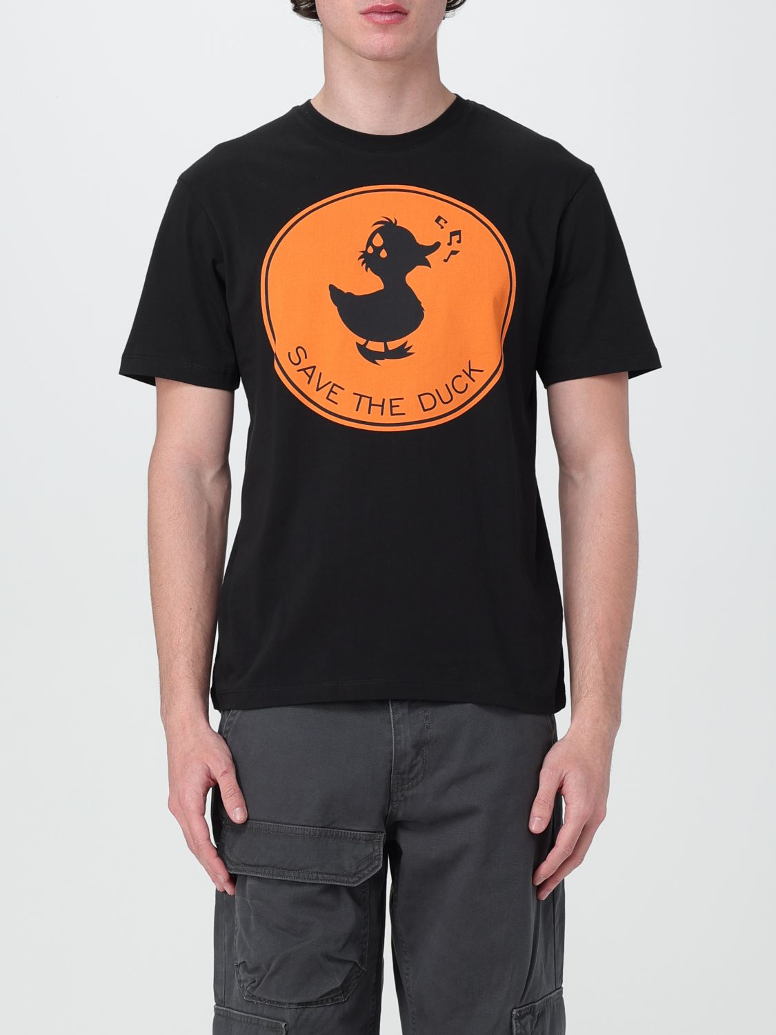 Save The Duck T-shirt  Men Colour Black