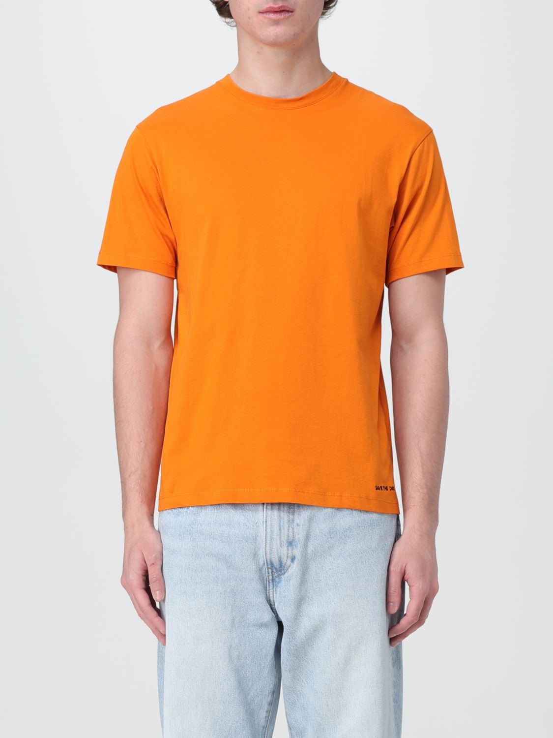 Save The Duck T-shirt  Men Colour Orange