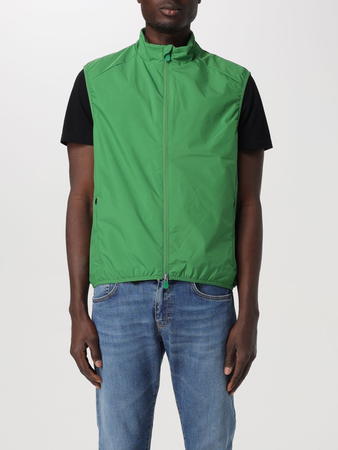 Shop Save The Duck Jacket  Men Color Green