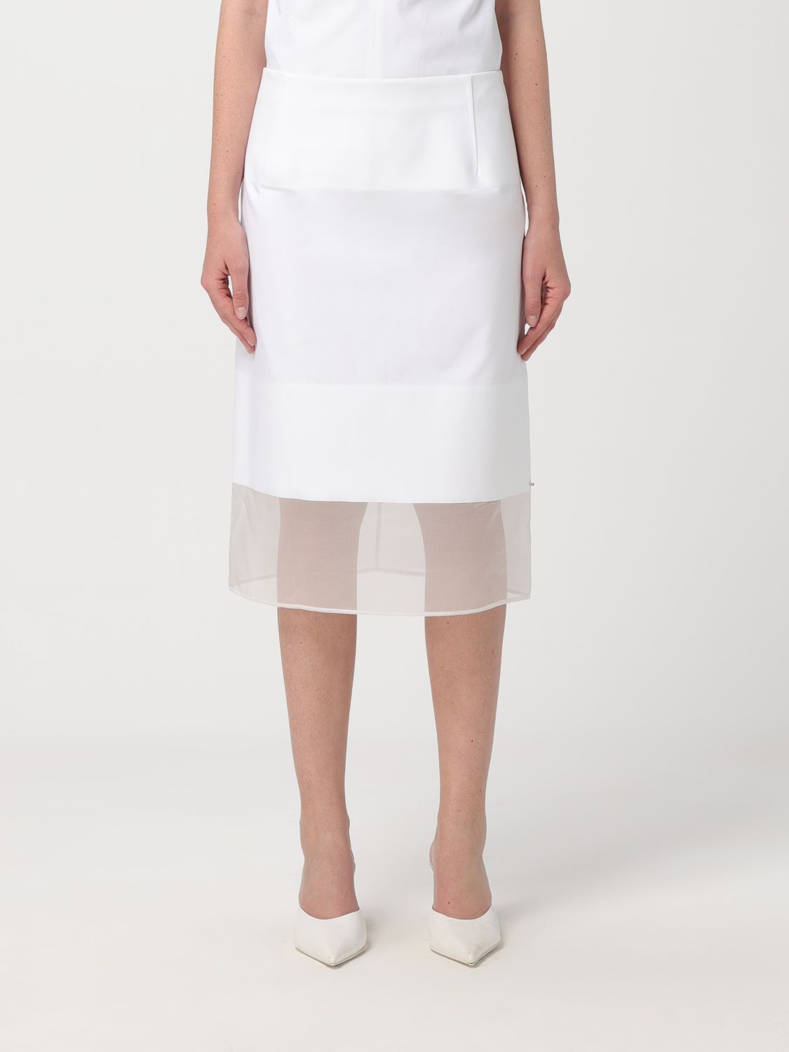 Sportmax Skirt  Woman Color White