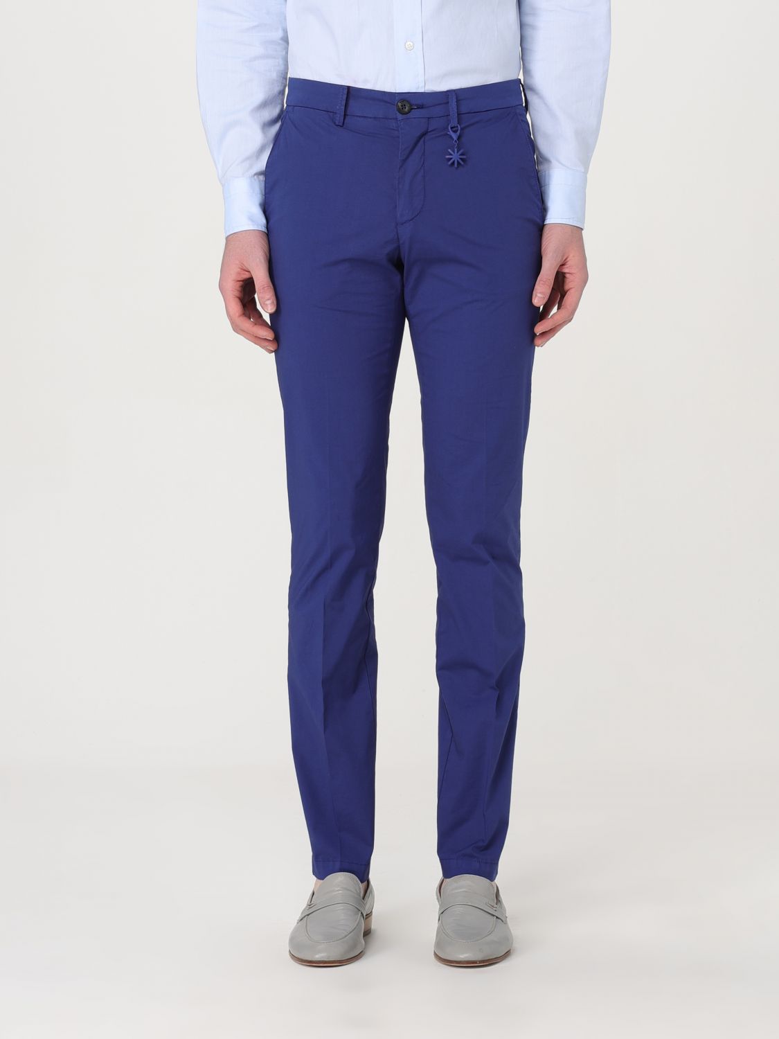 Manuel Ritz Pants  Men Color Blue 1