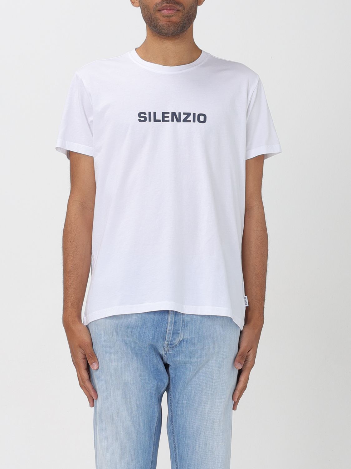 Shop Aspesi T-shirt Men Color White