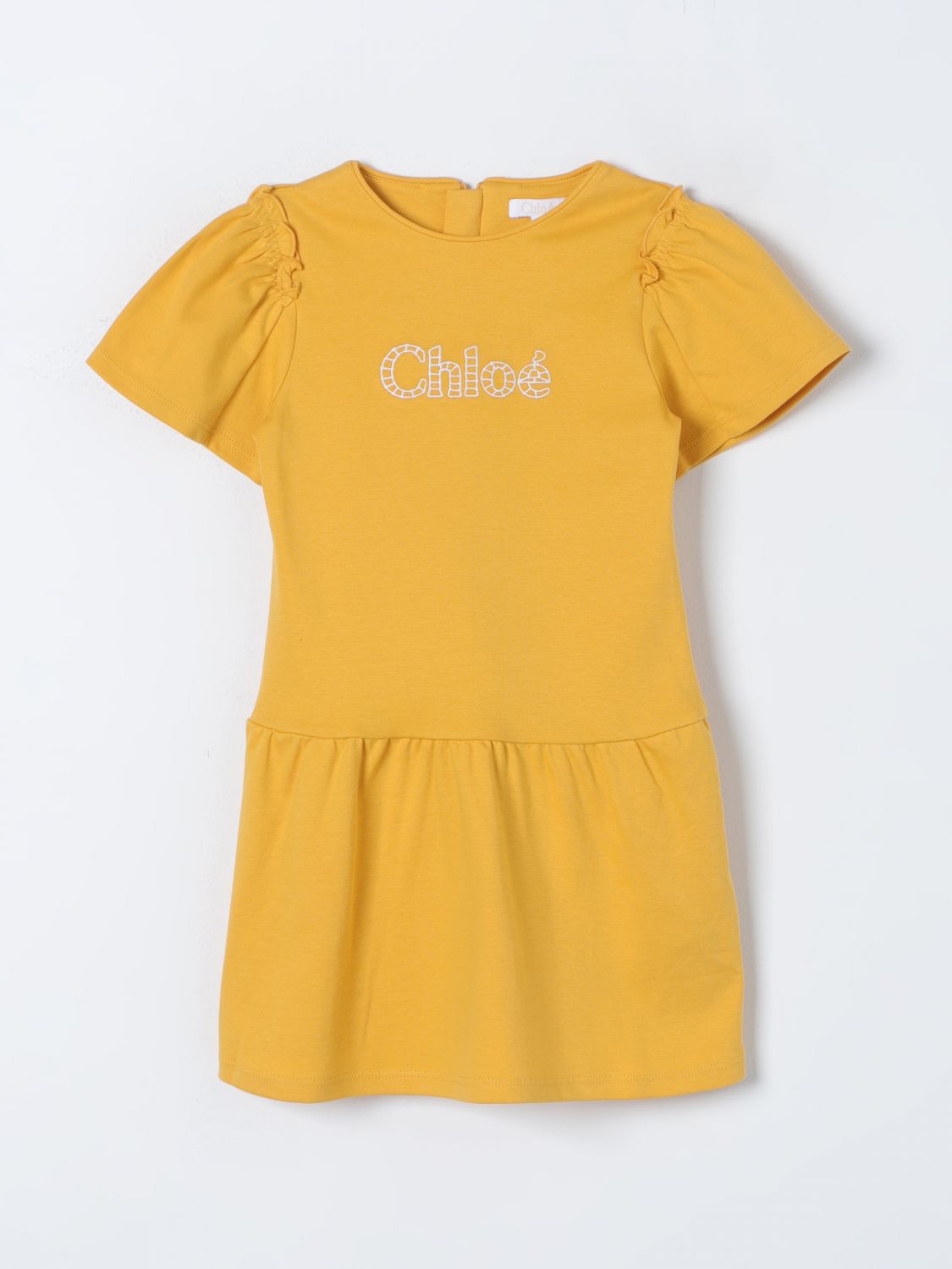 Chloé Romper  Kids Colour Yellow