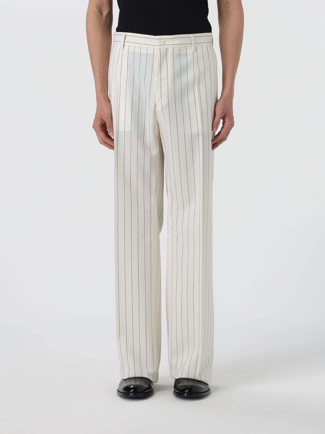 Shop Dolce & Gabbana Pants  Men Color White