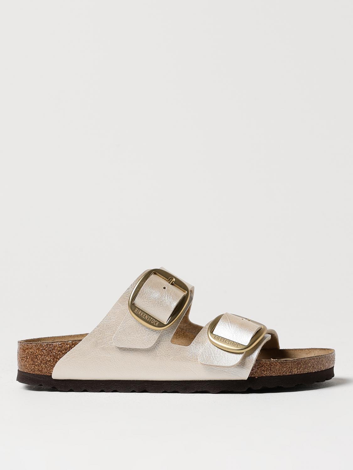 Birkenstock Flat Sandals  Woman Color Pearl In Pearl