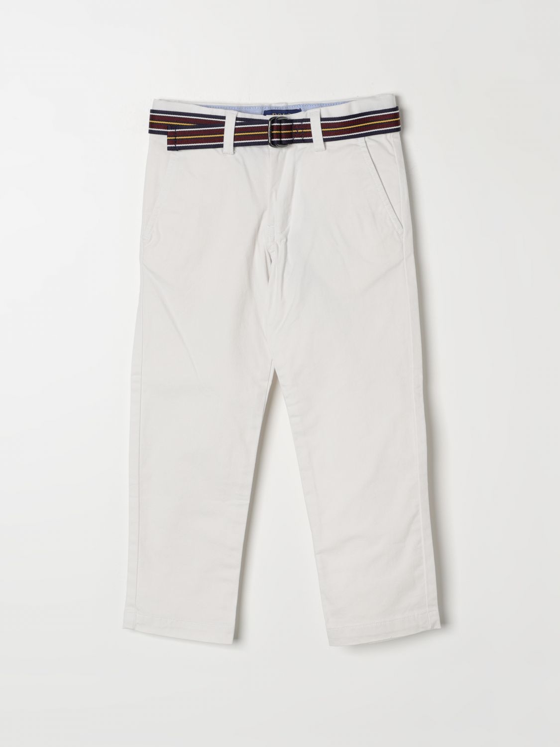 Polo Ralph Lauren Trousers  Kids Colour White