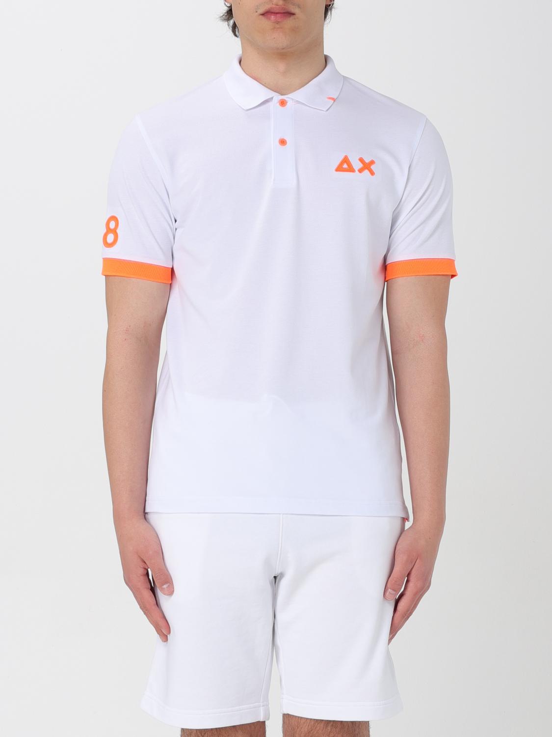 Sun 68 Polo Shirt Men Color White In White
