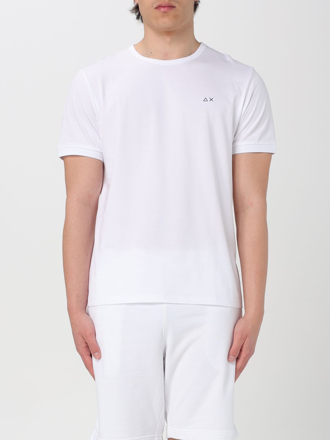 Shop Sun 68 T-shirt  Men Color White