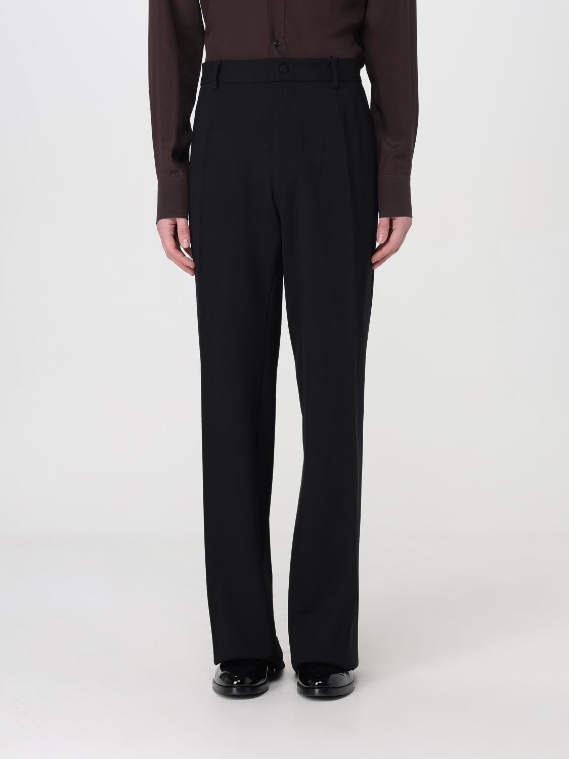 Shop Dolce & Gabbana Pants  Men Color Black In 黑色