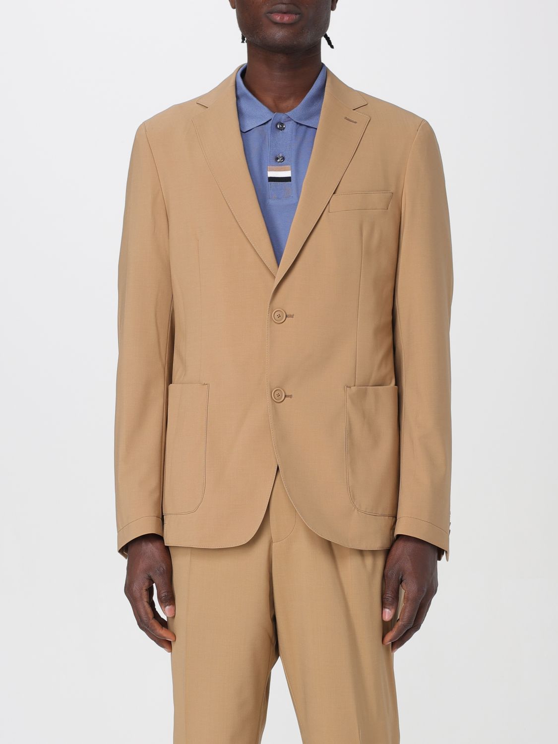 Shop Hugo Boss Blazer Boss Men Color Beige