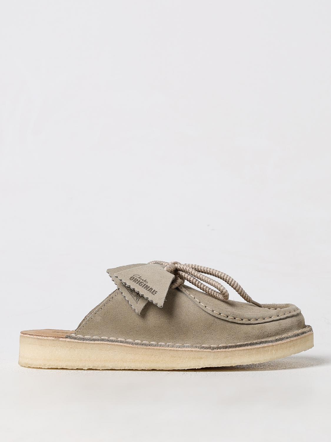 Loafers CLARKS ORIGINALS Men color Grey