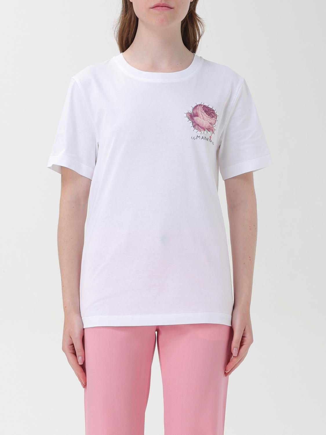 Shop Marni T-shirt  Woman Color White