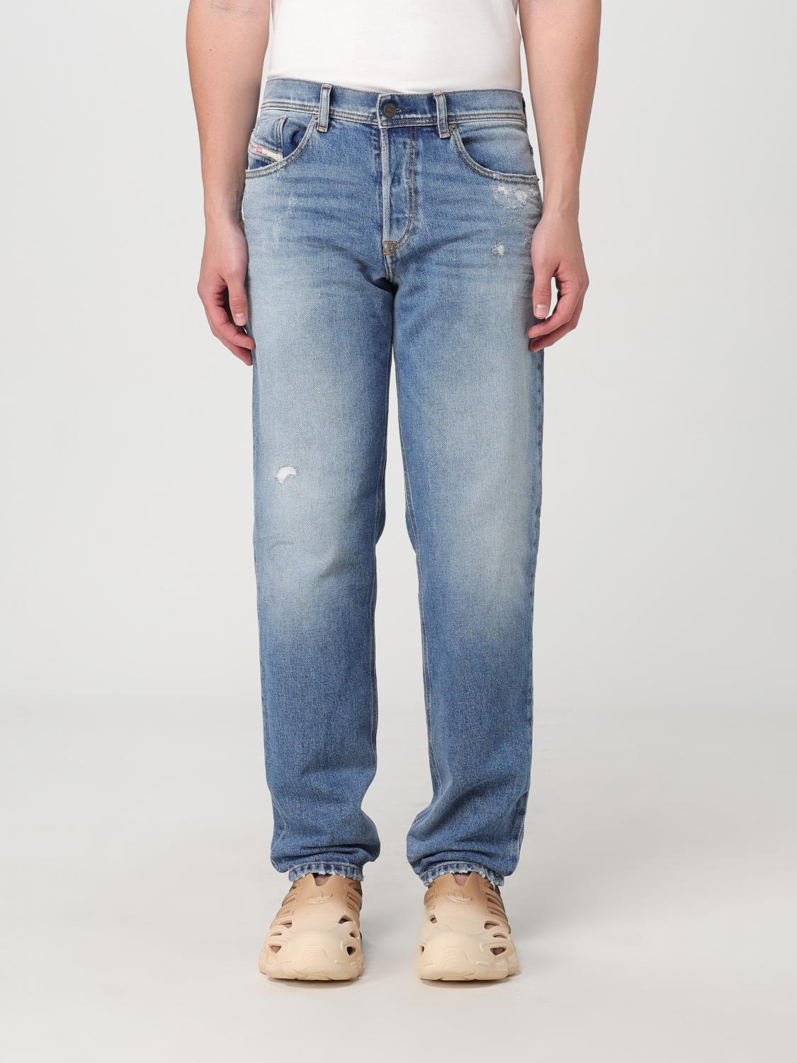 Shop Diesel Jeans  Men Color Denim