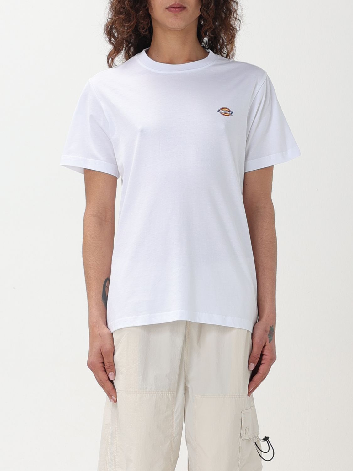 Shop Dickies T-shirt  Woman Color White